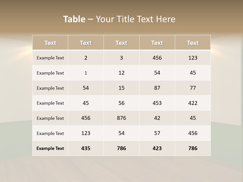 Inside Decoration Gallery PowerPoint Template