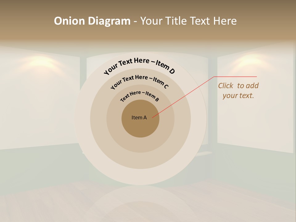Inside Decoration Gallery PowerPoint Template
