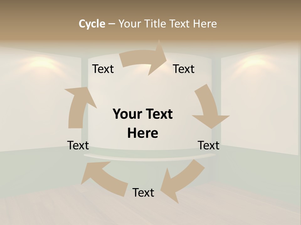 Inside Decoration Gallery PowerPoint Template