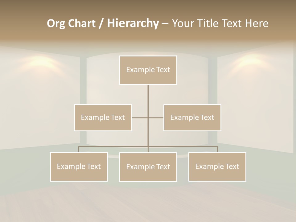 Inside Decoration Gallery PowerPoint Template