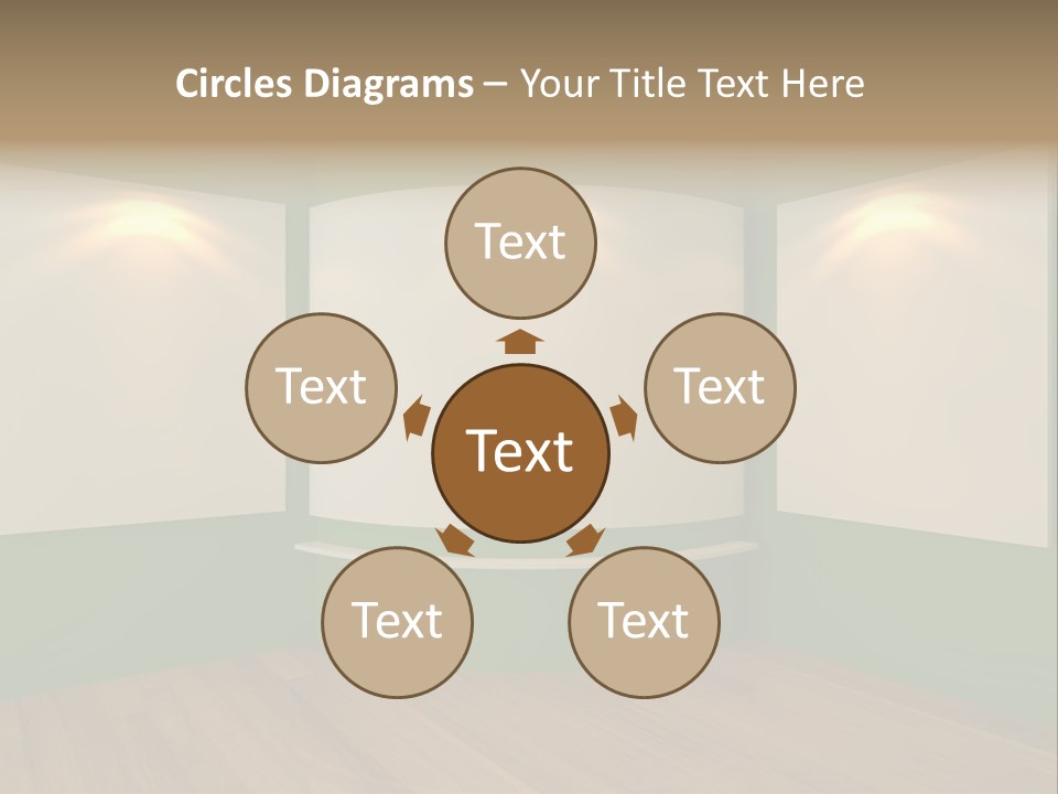 Inside Decoration Gallery PowerPoint Template