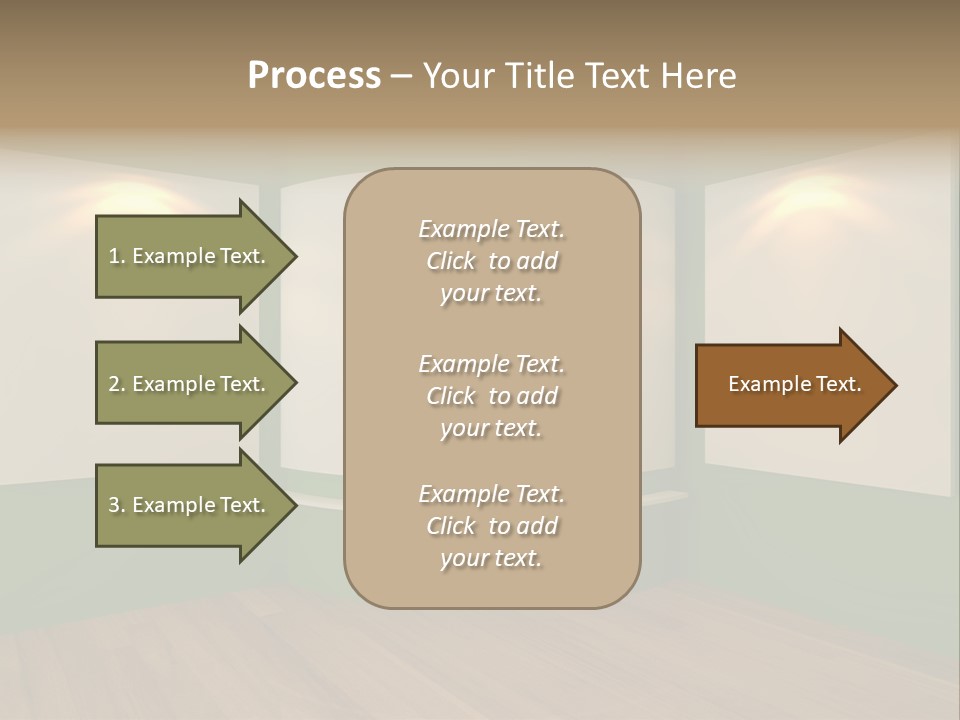 Inside Decoration Gallery PowerPoint Template