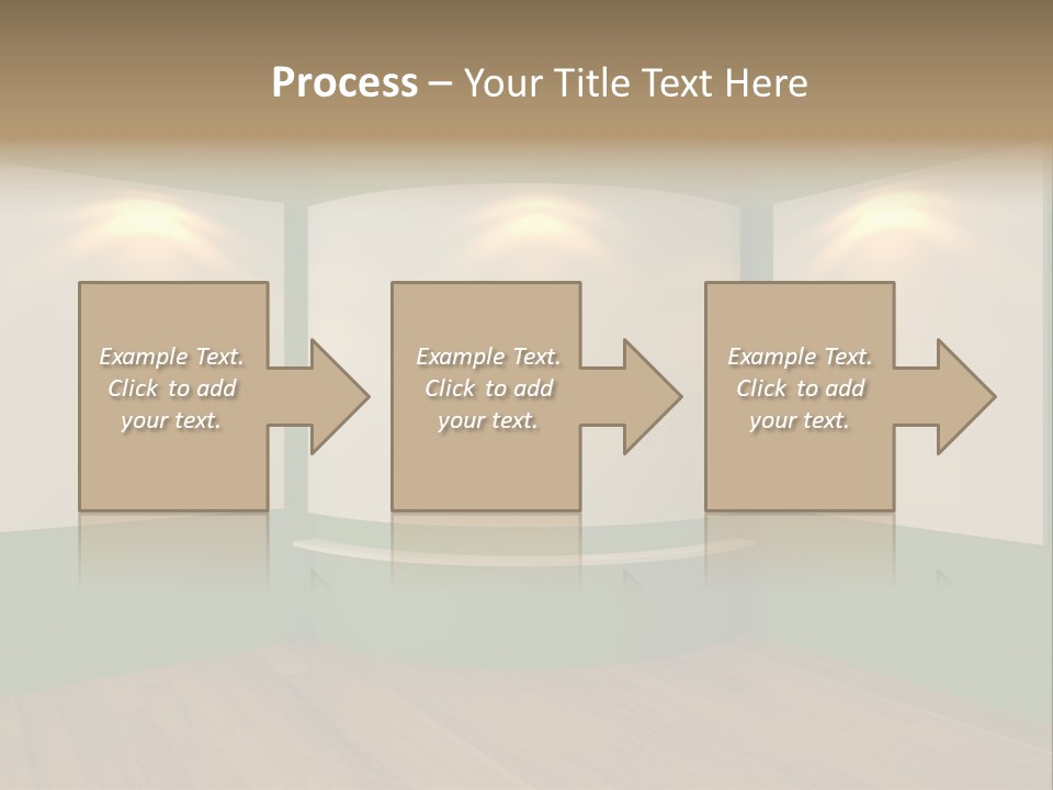 Inside Decoration Gallery PowerPoint Template