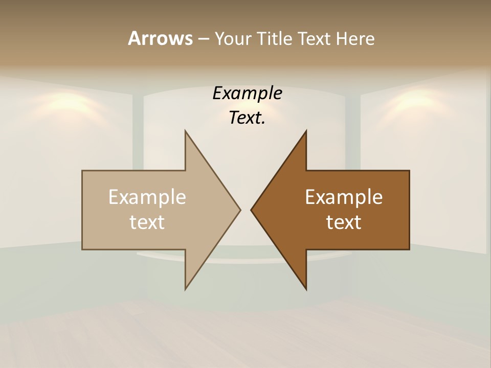 Inside Decoration Gallery PowerPoint Template