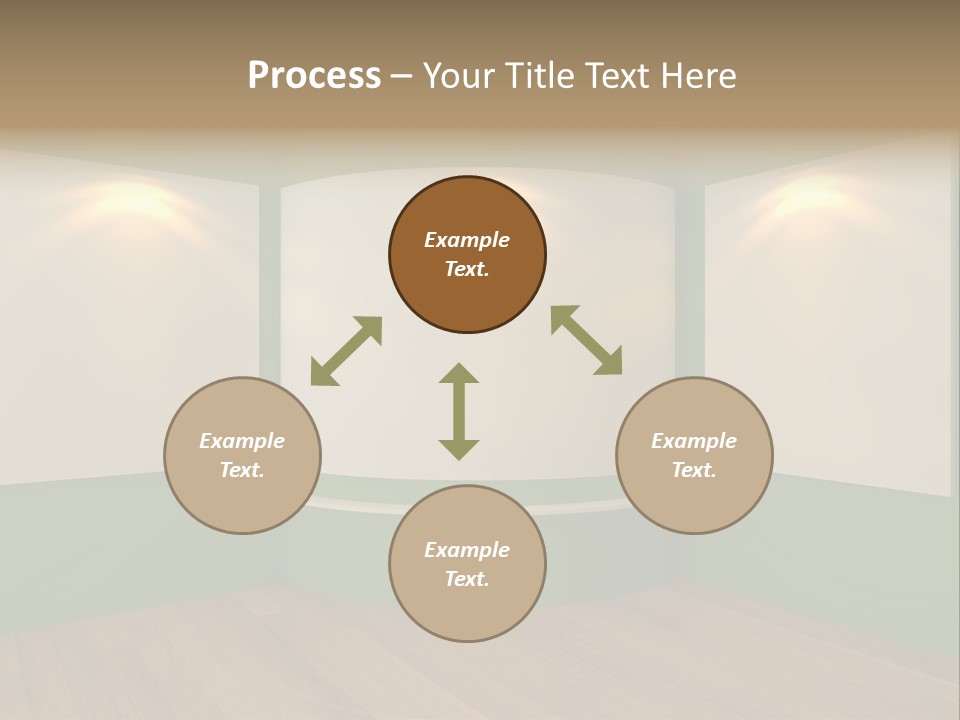 Inside Decoration Gallery PowerPoint Template