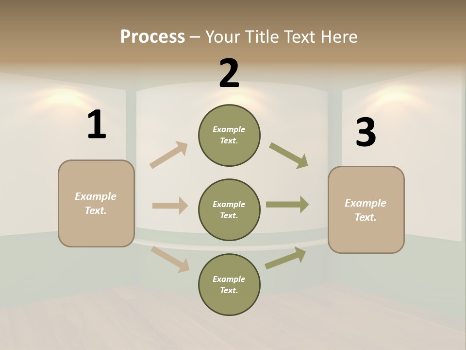 Inside Decoration Gallery PowerPoint Template
