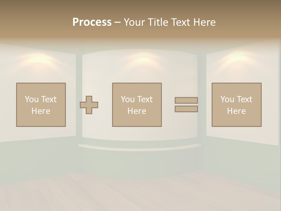 Inside Decoration Gallery PowerPoint Template