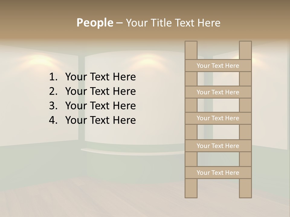 Inside Decoration Gallery PowerPoint Template