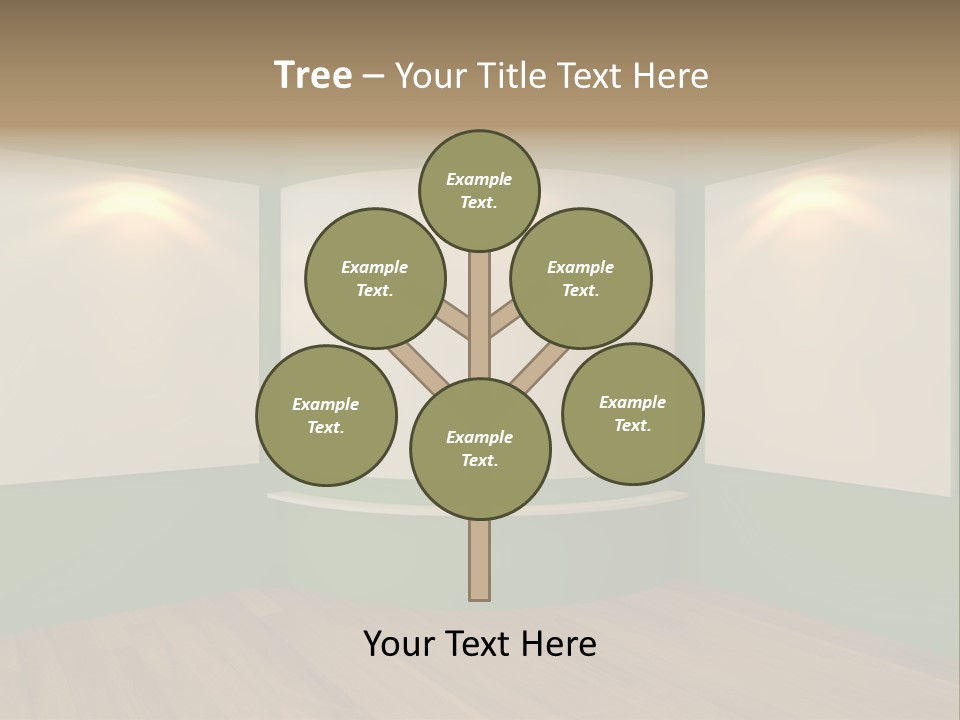 Inside Decoration Gallery PowerPoint Template