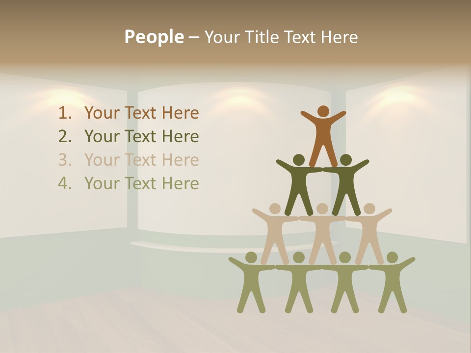 Inside Decoration Gallery PowerPoint Template