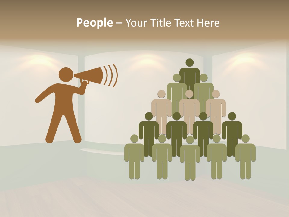 Inside Decoration Gallery PowerPoint Template