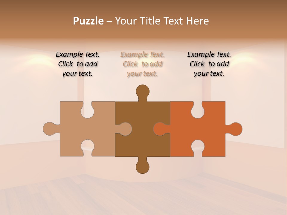 Round Background Contemporary PowerPoint Template