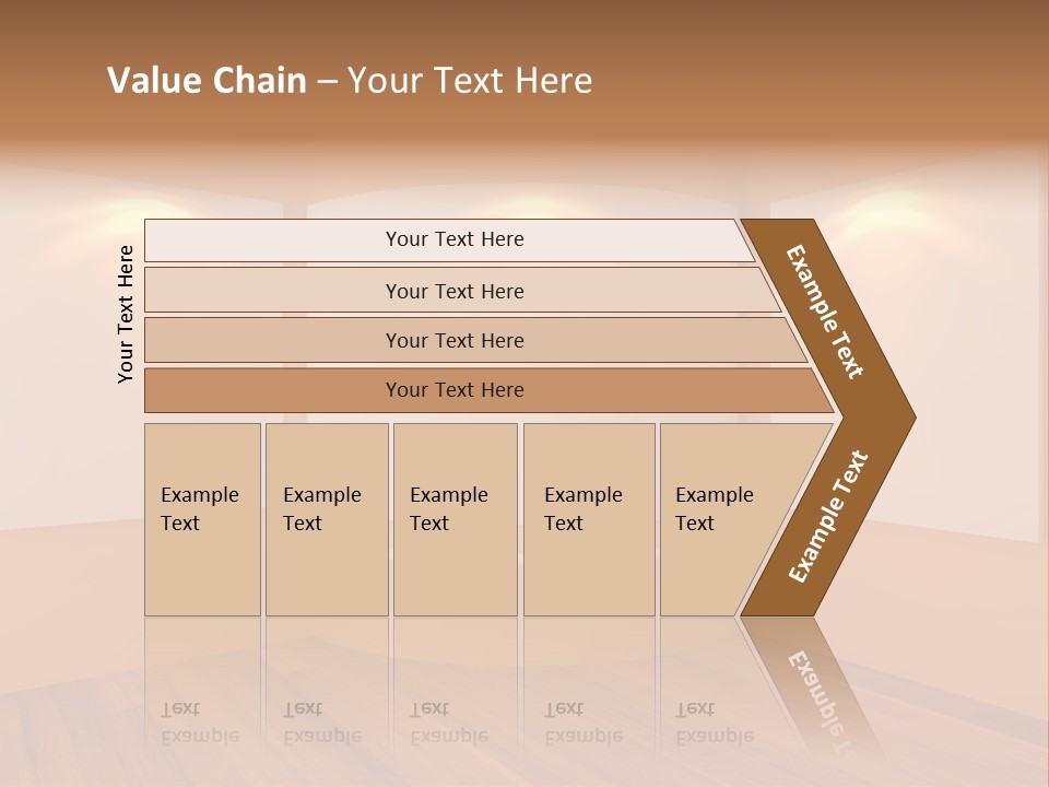 Round Background Contemporary PowerPoint Template