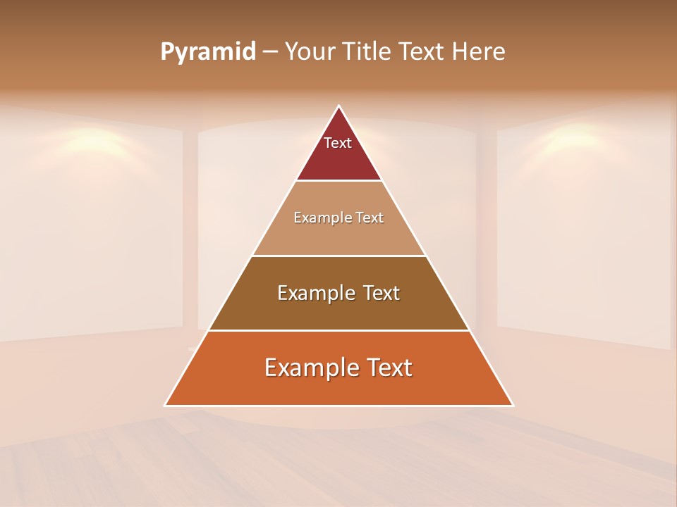 Round Background Contemporary PowerPoint Template