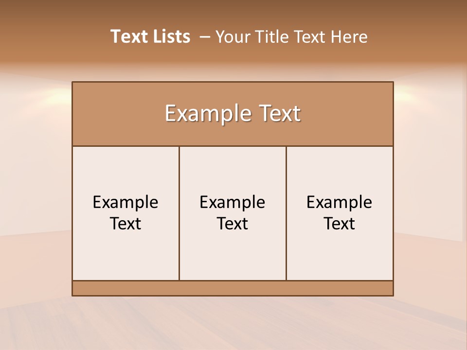 Round Background Contemporary PowerPoint Template