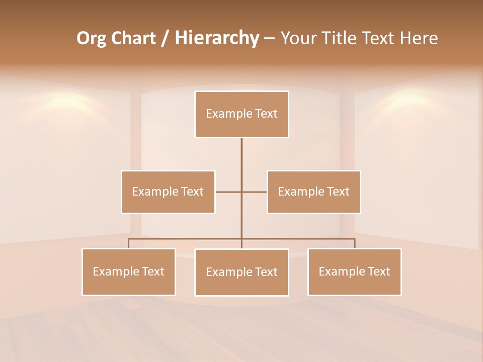 Round Background Contemporary PowerPoint Template