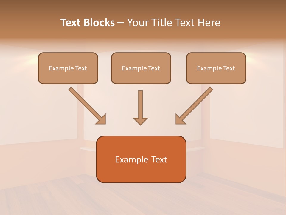 Round Background Contemporary PowerPoint Template