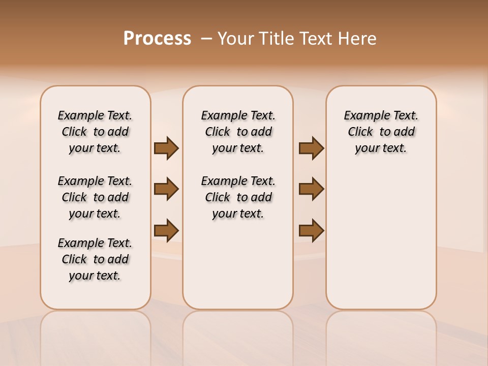 Round Background Contemporary PowerPoint Template