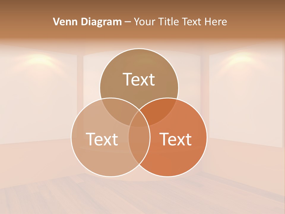 Round Background Contemporary PowerPoint Template