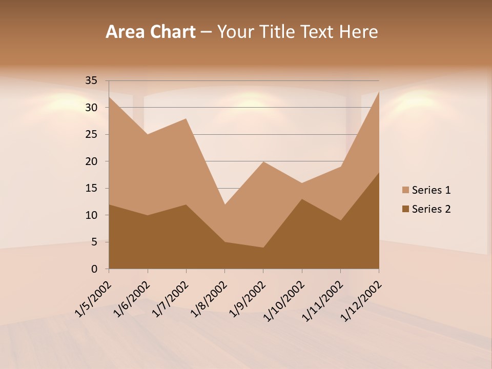 Round Background Contemporary PowerPoint Template