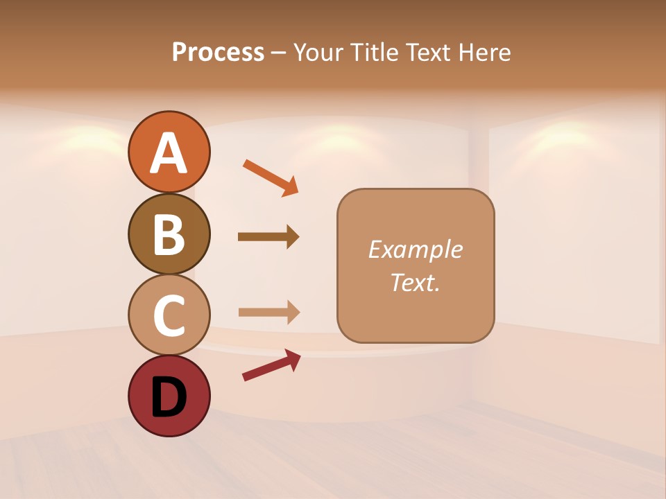 Round Background Contemporary PowerPoint Template