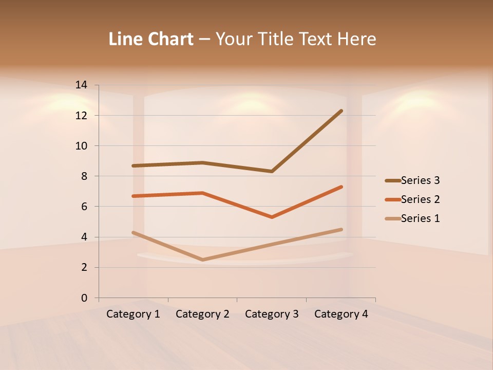 Round Background Contemporary PowerPoint Template