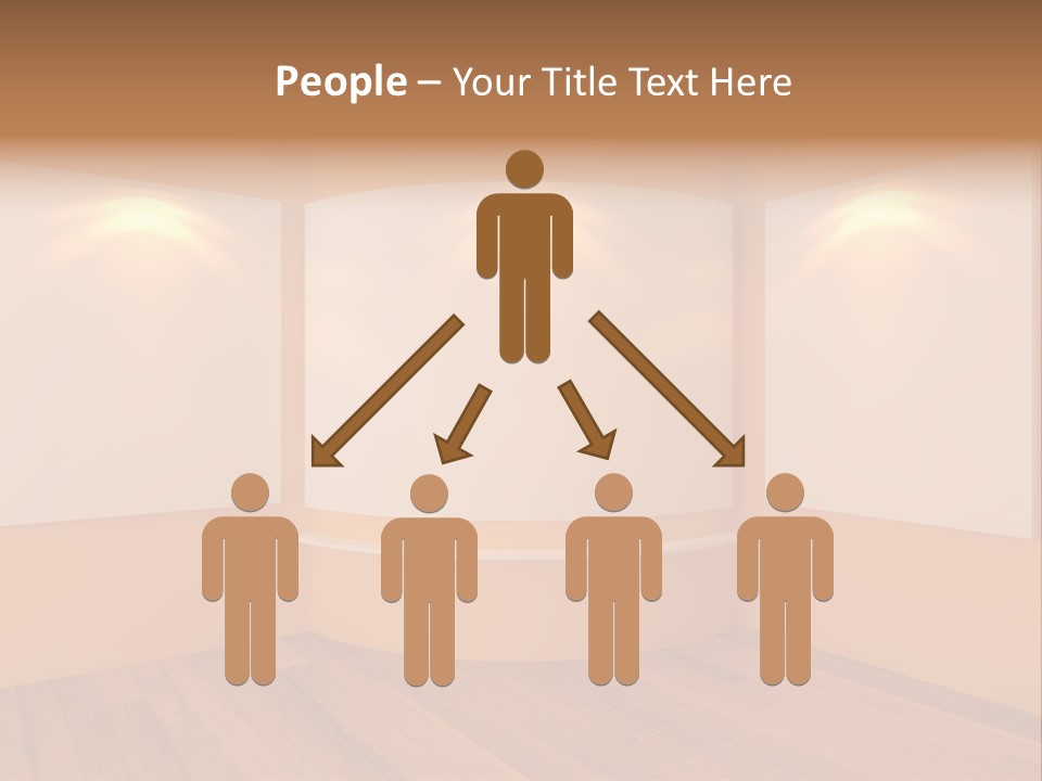 Round Background Contemporary PowerPoint Template