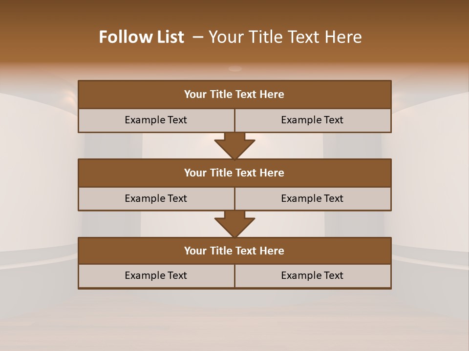 Picture Floor Frame PowerPoint Template