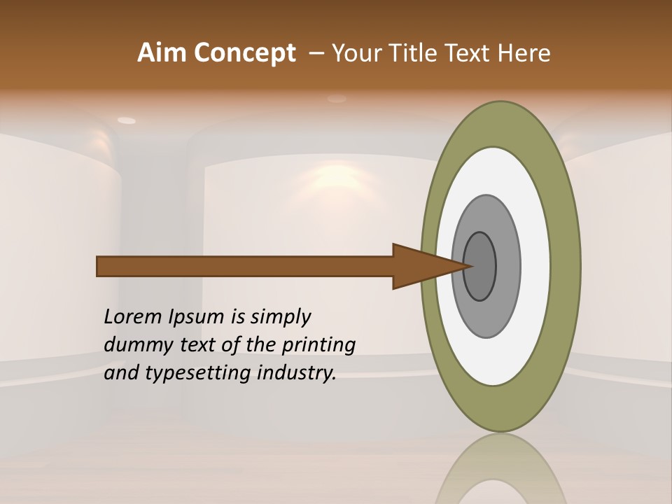 Picture Floor Frame PowerPoint Template