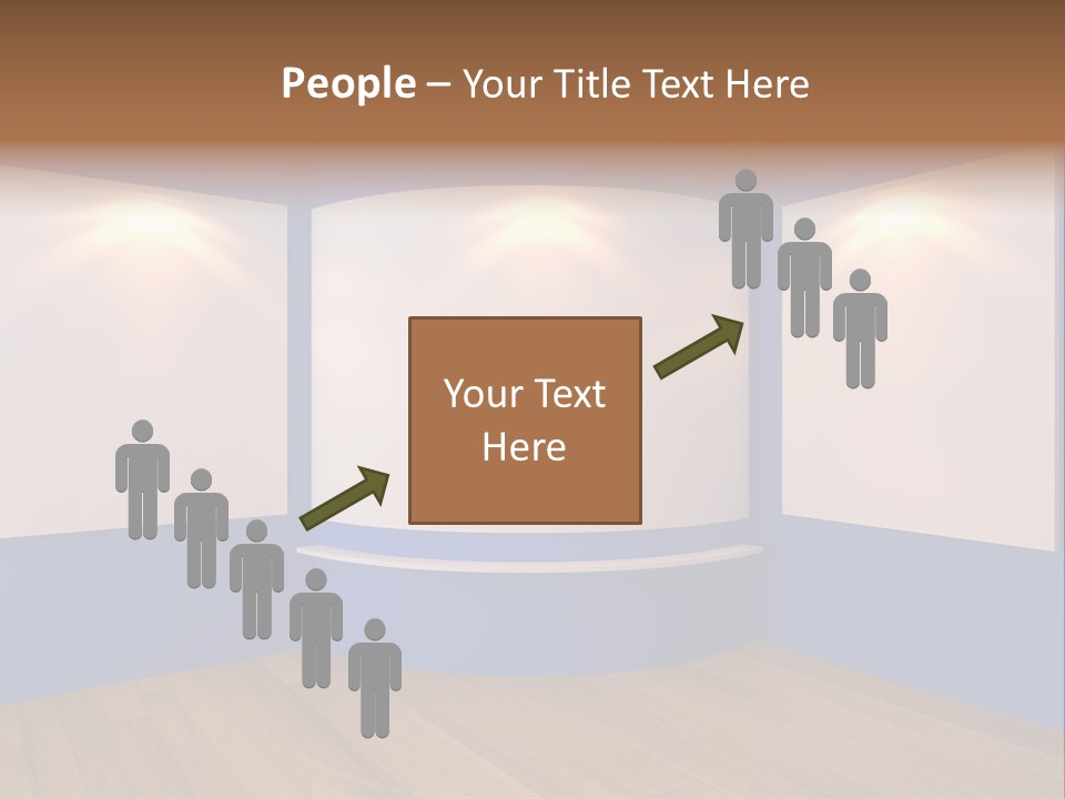 Round Contemporary Art PowerPoint Template