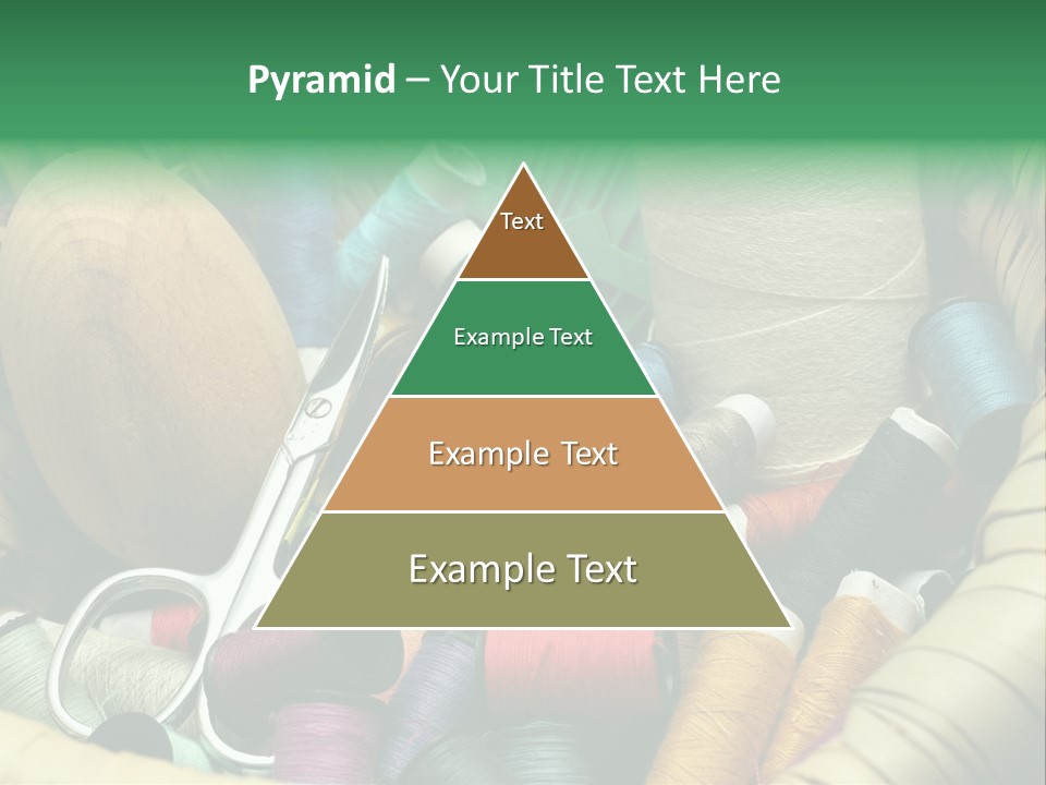 Fashion Fiber Seamstress PowerPoint Template