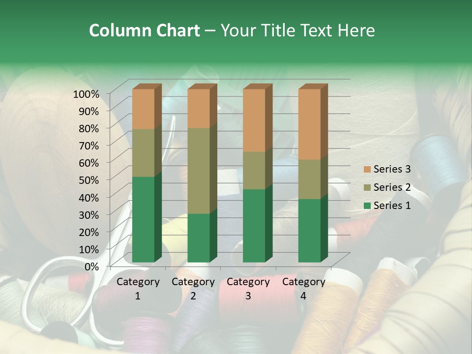 Fashion Fiber Seamstress PowerPoint Template