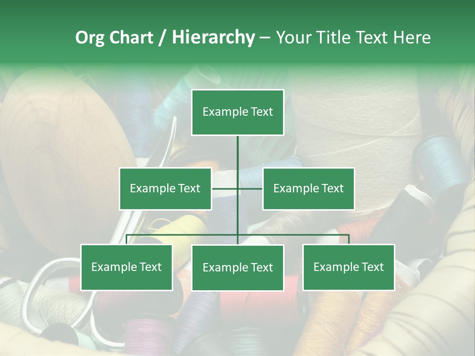 Fashion Fiber Seamstress PowerPoint Template