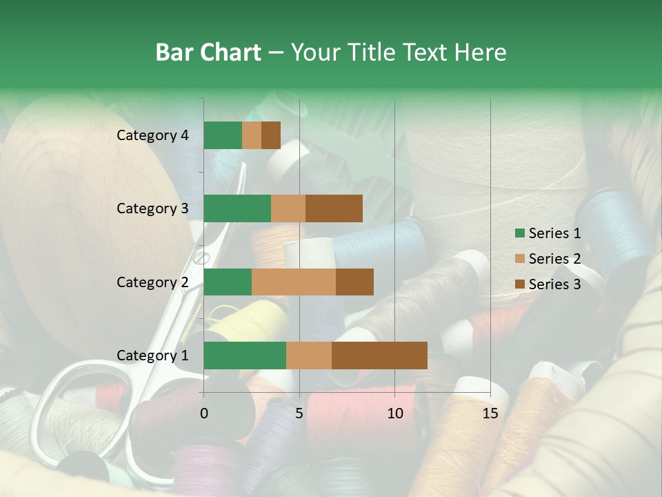 Fashion Fiber Seamstress PowerPoint Template