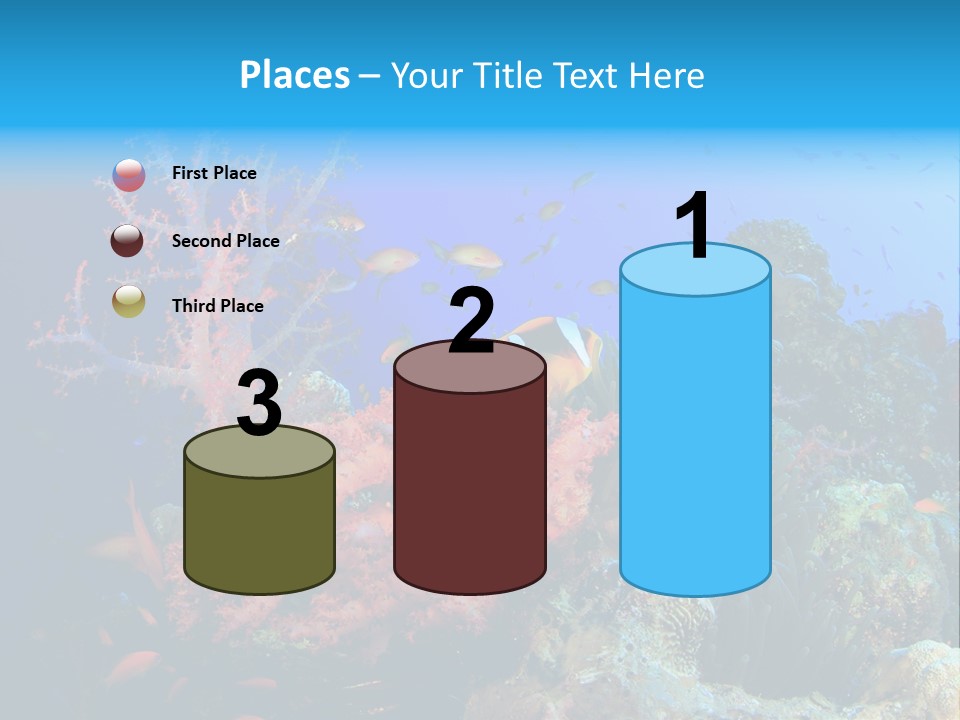 Marine Red Ocean PowerPoint Template