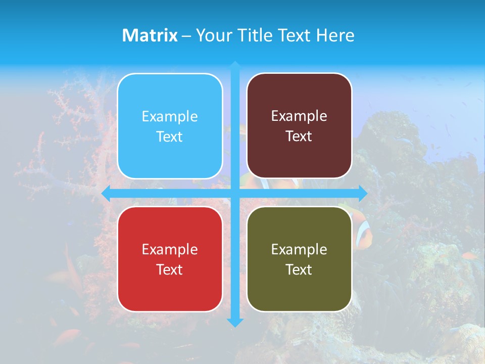 Marine Red Ocean PowerPoint Template