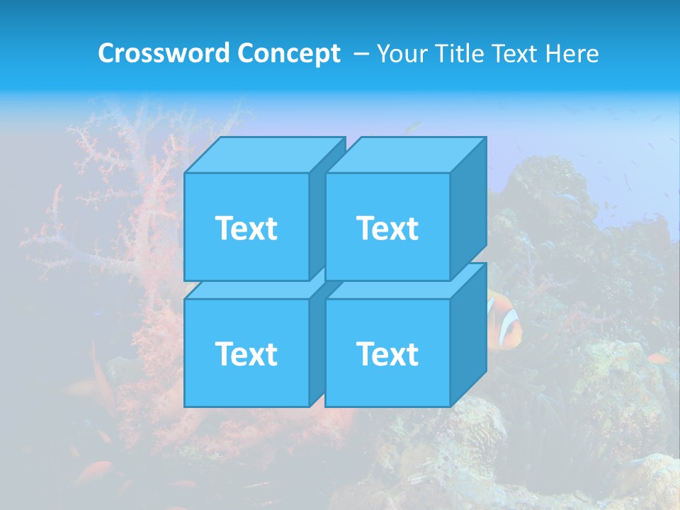 Marine Red Ocean PowerPoint Template