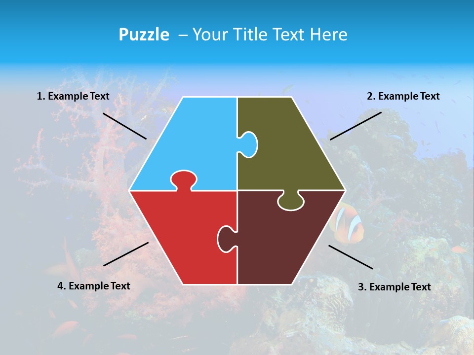 Marine Red Ocean PowerPoint Template