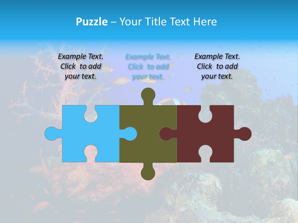 Marine Red Ocean PowerPoint Template