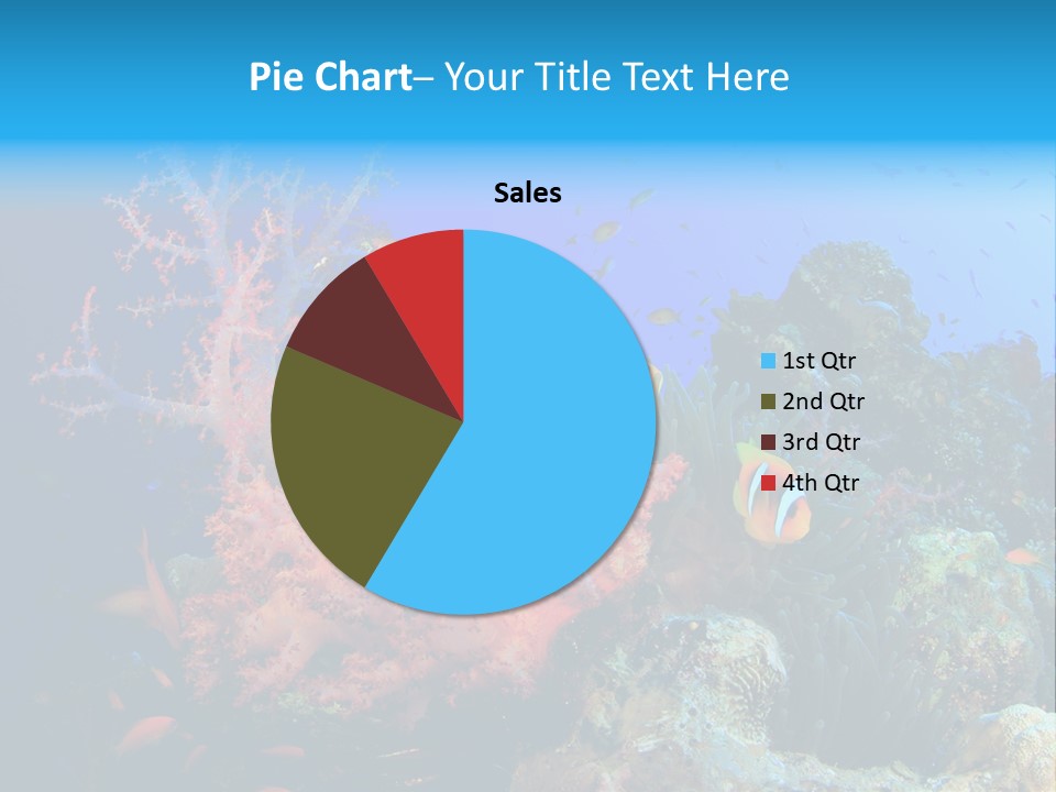 Marine Red Ocean PowerPoint Template