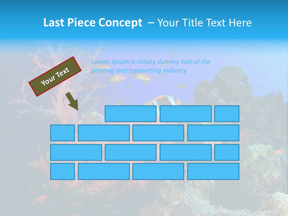 Marine Red Ocean PowerPoint Template
