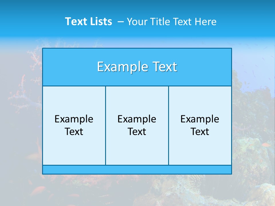 Marine Red Ocean PowerPoint Template