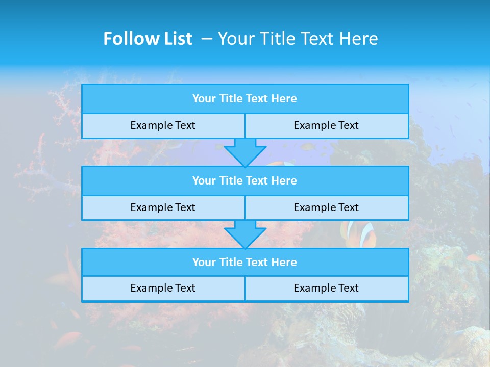 Marine Red Ocean PowerPoint Template