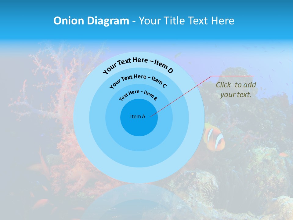 Marine Red Ocean PowerPoint Template