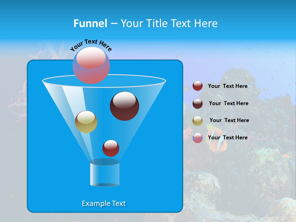 Marine Red Ocean PowerPoint Template