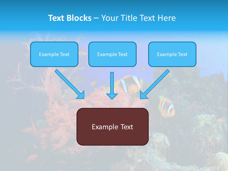 Marine Red Ocean PowerPoint Template