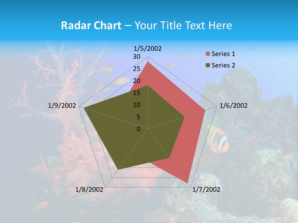 Marine Red Ocean PowerPoint Template