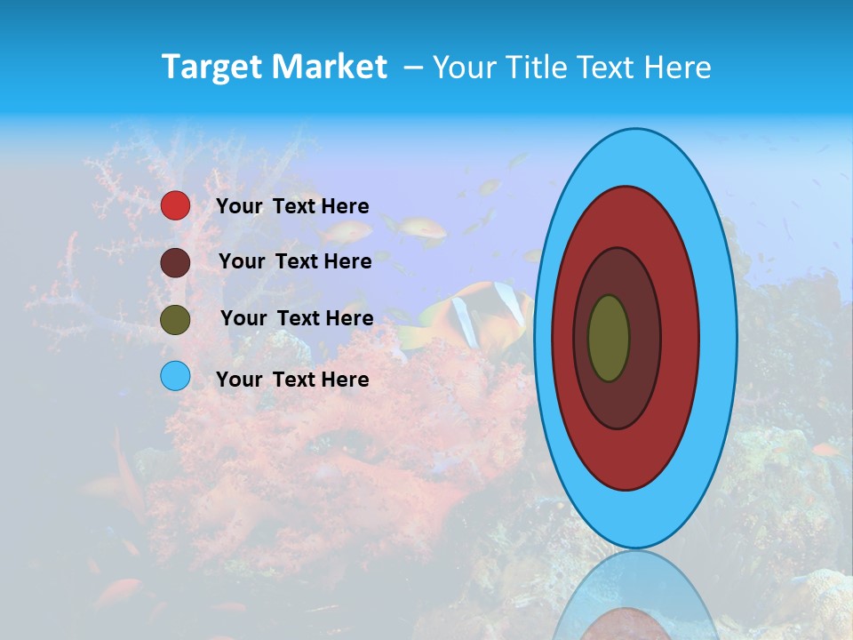 Marine Red Ocean PowerPoint Template