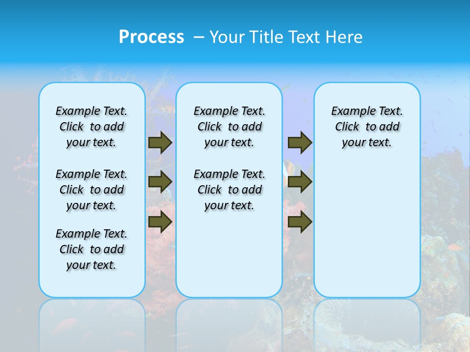 Marine Red Ocean PowerPoint Template