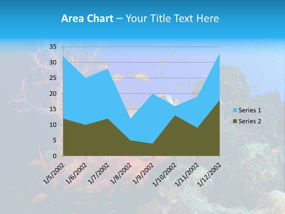 Marine Red Ocean PowerPoint Template